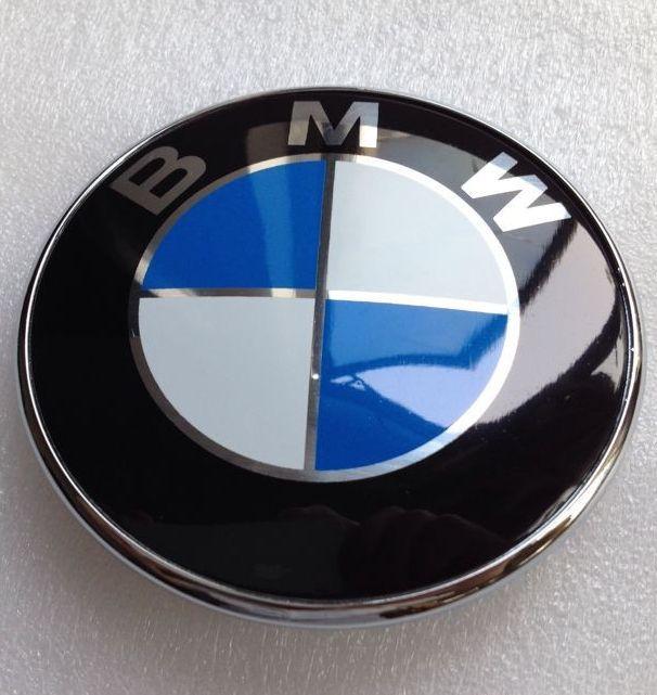 New BMW Logo - New BMW EMBLEM 2 Pins LOGO FRONT HOOD OR REAR TRUNK BADGE SYMBOL