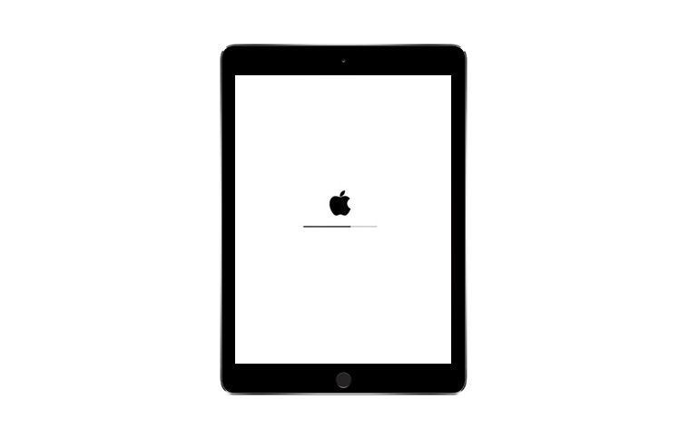 iPad Logo - Ways to Restart an iPad That Won't Turn On
