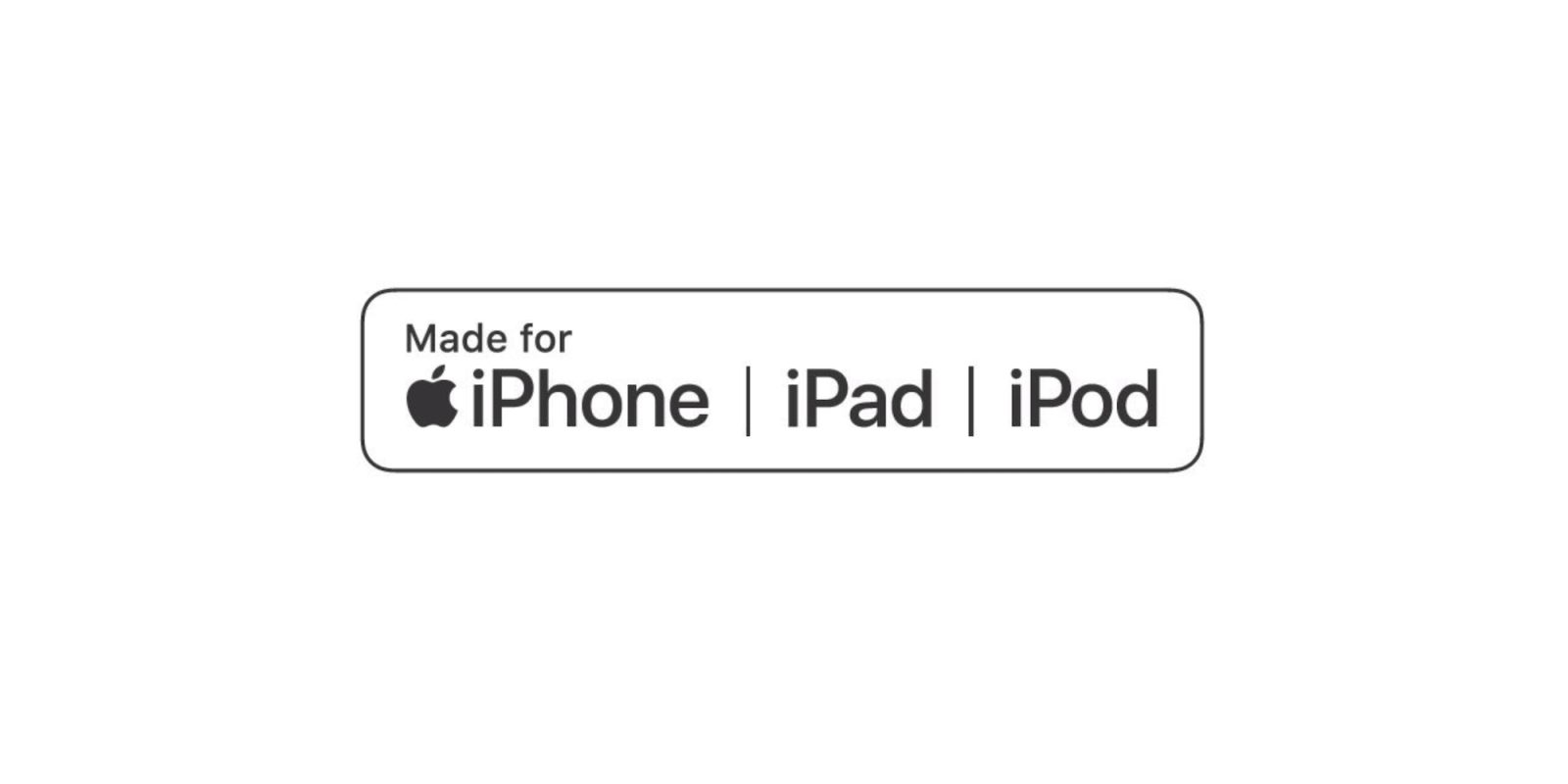 iPad Logo - Apple Updates Its Made For IPhone (MFi) Branding For Accessory