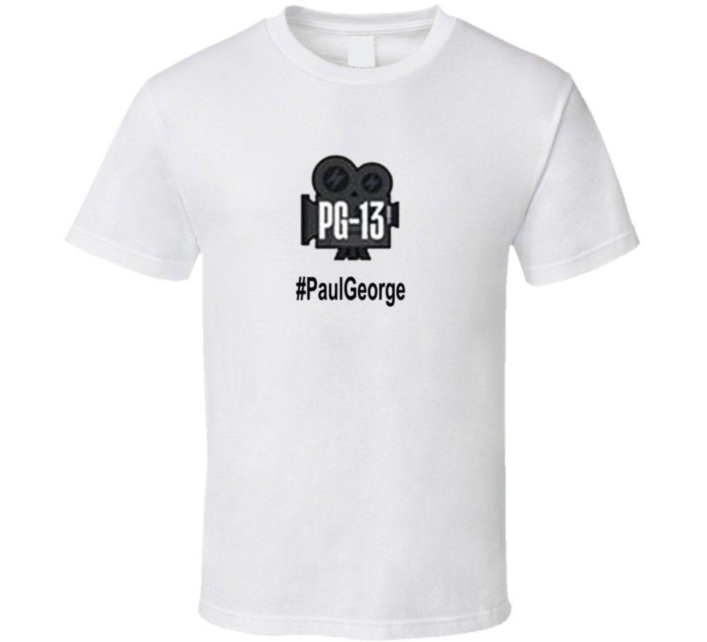 Cool T Logo - Paul George All Star Basketball Hashtag Logo Cool T Shirt Fun T