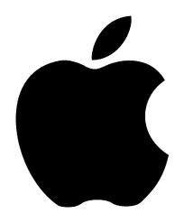 iPad Logo - Apple logo Sticker, iPhone, iPad Decal in vinyl x2