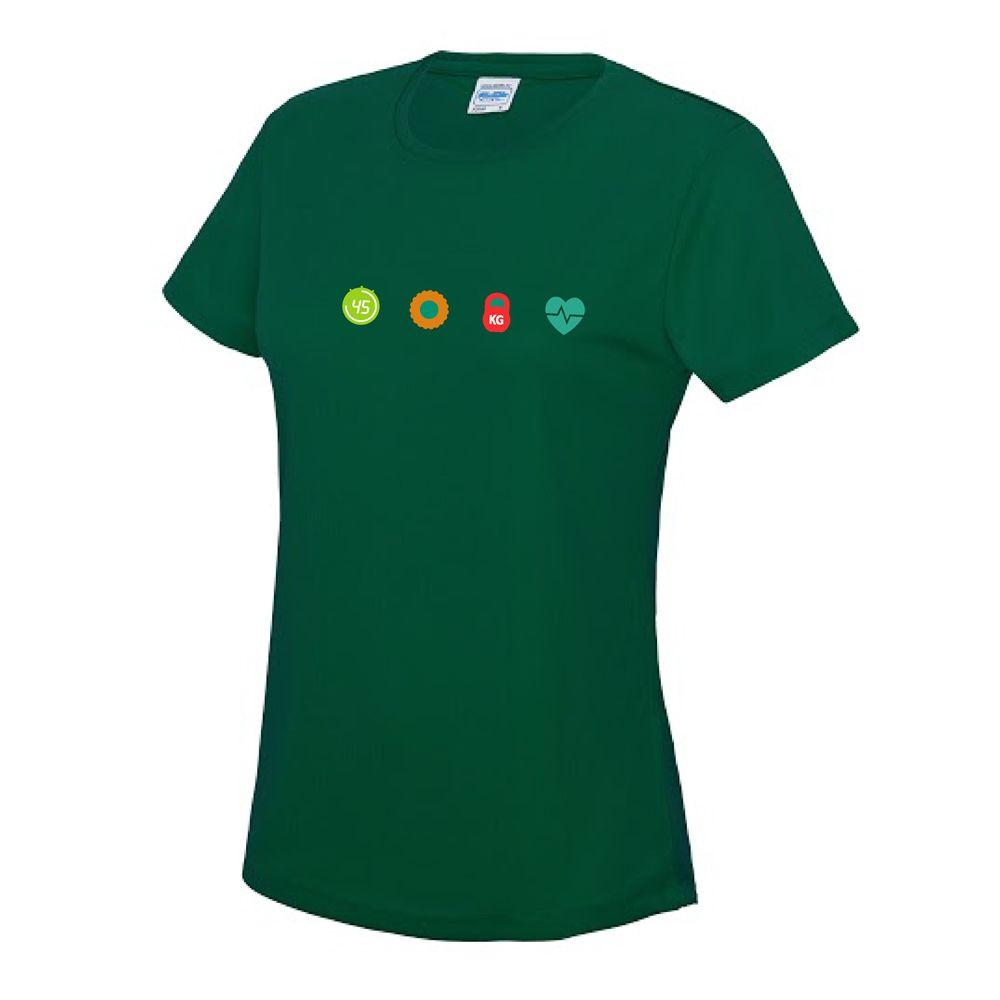 Cool T Logo - 4 Seasons Ladies Fitted Cool T-Shirt - Metrosigns