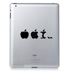 iPad Logo - APPLE EVOLUTION LOGO. Apple iPad Mac Macbook Sticker Vinyl decal