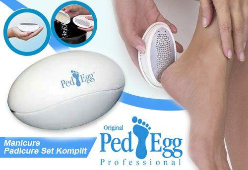 Ped Egg Logo - The Deluxe PedEgg is the revolutionary foot file that you've seen