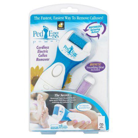 Ped Egg Logo - As Seen on TV Ped Egg, Electric Callus Remover