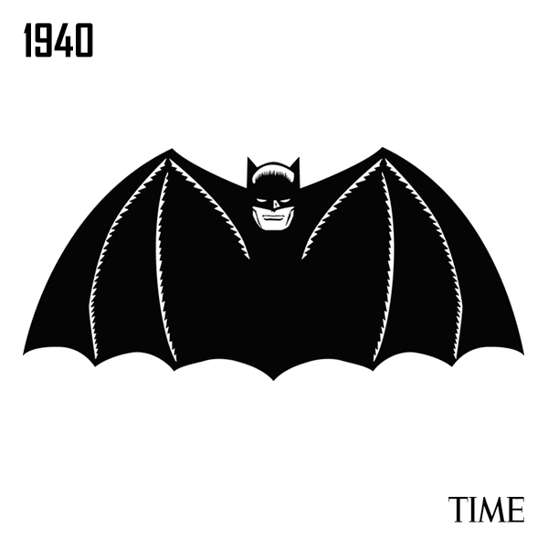 Bat Man Logo - Batman Logo Evolves Over Time In GIF: Watch 75 Years of Logos | Time