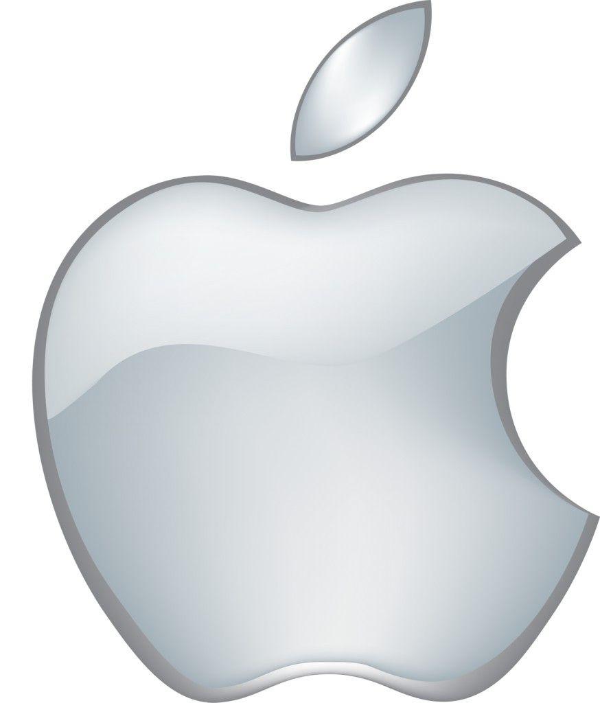Silver Apple Logo - Original Apple Logo #4245433, 874x1024 | All For Desktop