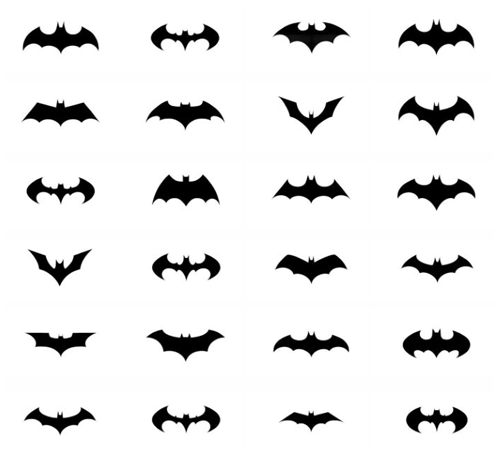 All Batman Logo - Batman logo designs | Logo design • Branding • Graphic design