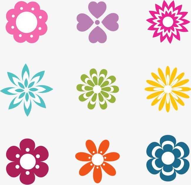 Beautiful Flower Logo - Beautiful Flowers Vector Logo, Flowers Logo, Flower Label, Flowers
