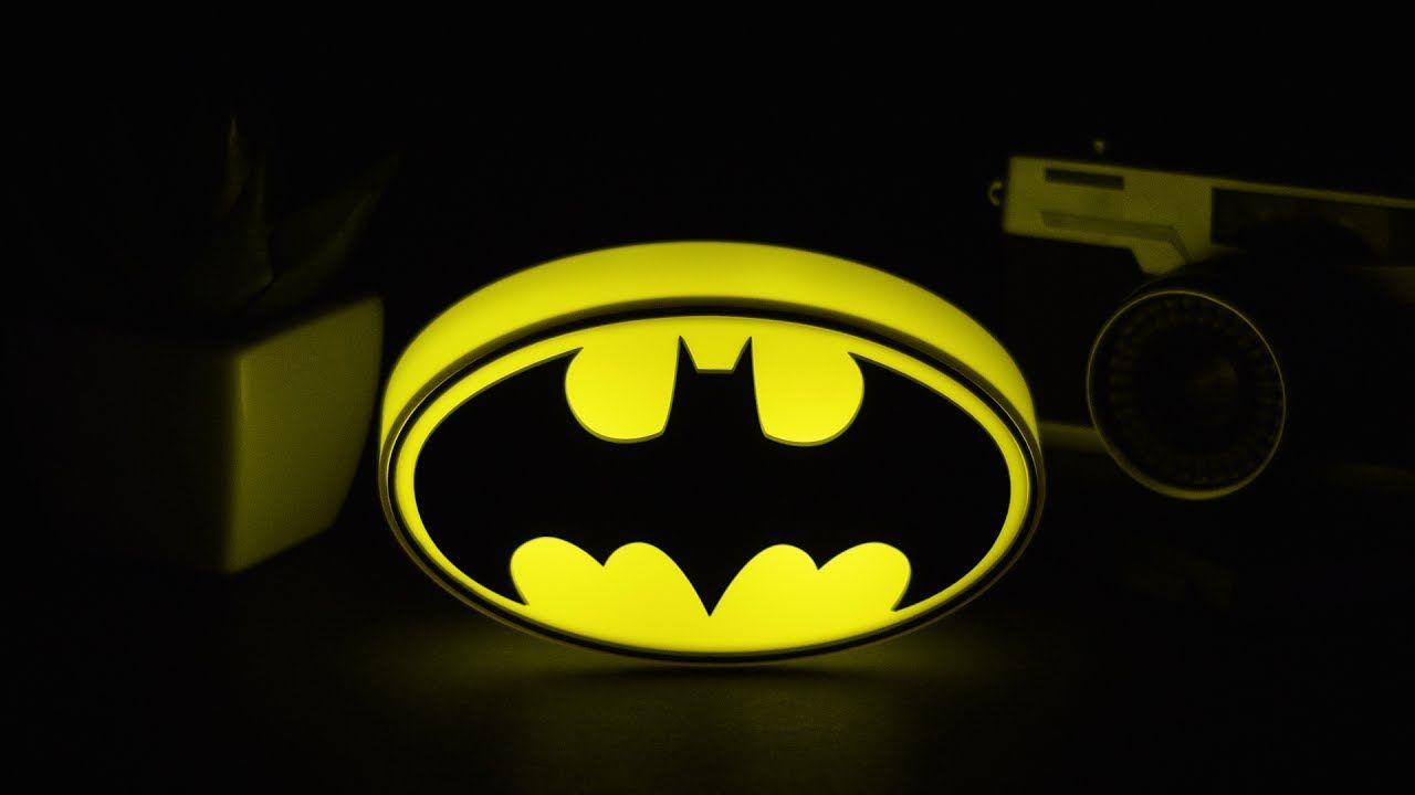 All Batman Logo - DC Comics Mini Batman Logo Light | Paladone - YouTube