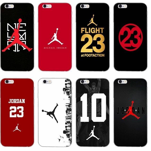 Galaxy Jordan Logo - fashion Michael Jordan 23 logo slim Soft phone case For Samsung