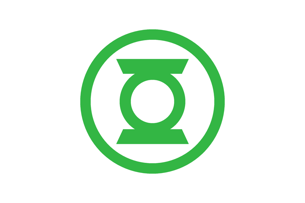Green Lantern Symbol Logo - Top 10 Superhero Logos & Symbols – Inkbot Design – Medium
