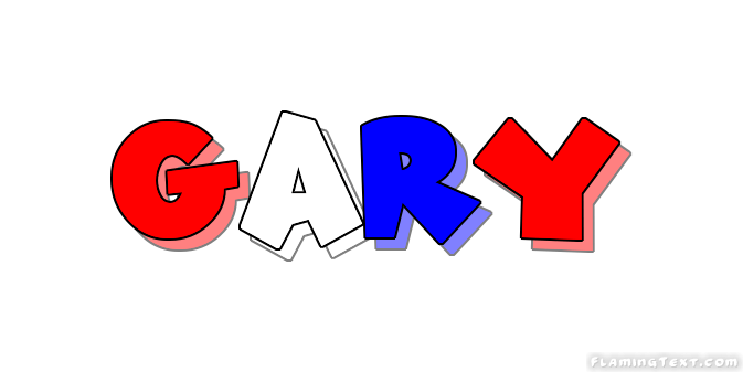 Gary Logo - United States of America Logo. Free Logo Design Tool from Flaming Text