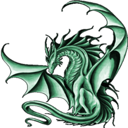 Green Dragon Logo - Green Dragon Ninja Clan Logo - Roblox