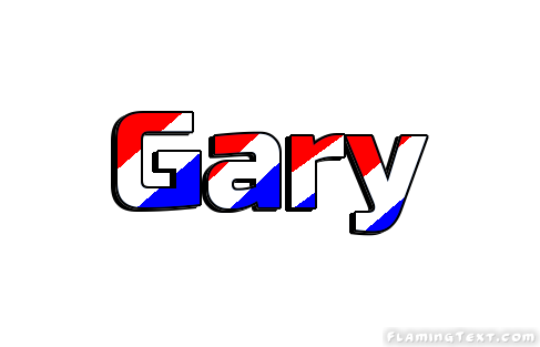 Gary Logo - United States of America Logo. Free Logo Design Tool from Flaming Text