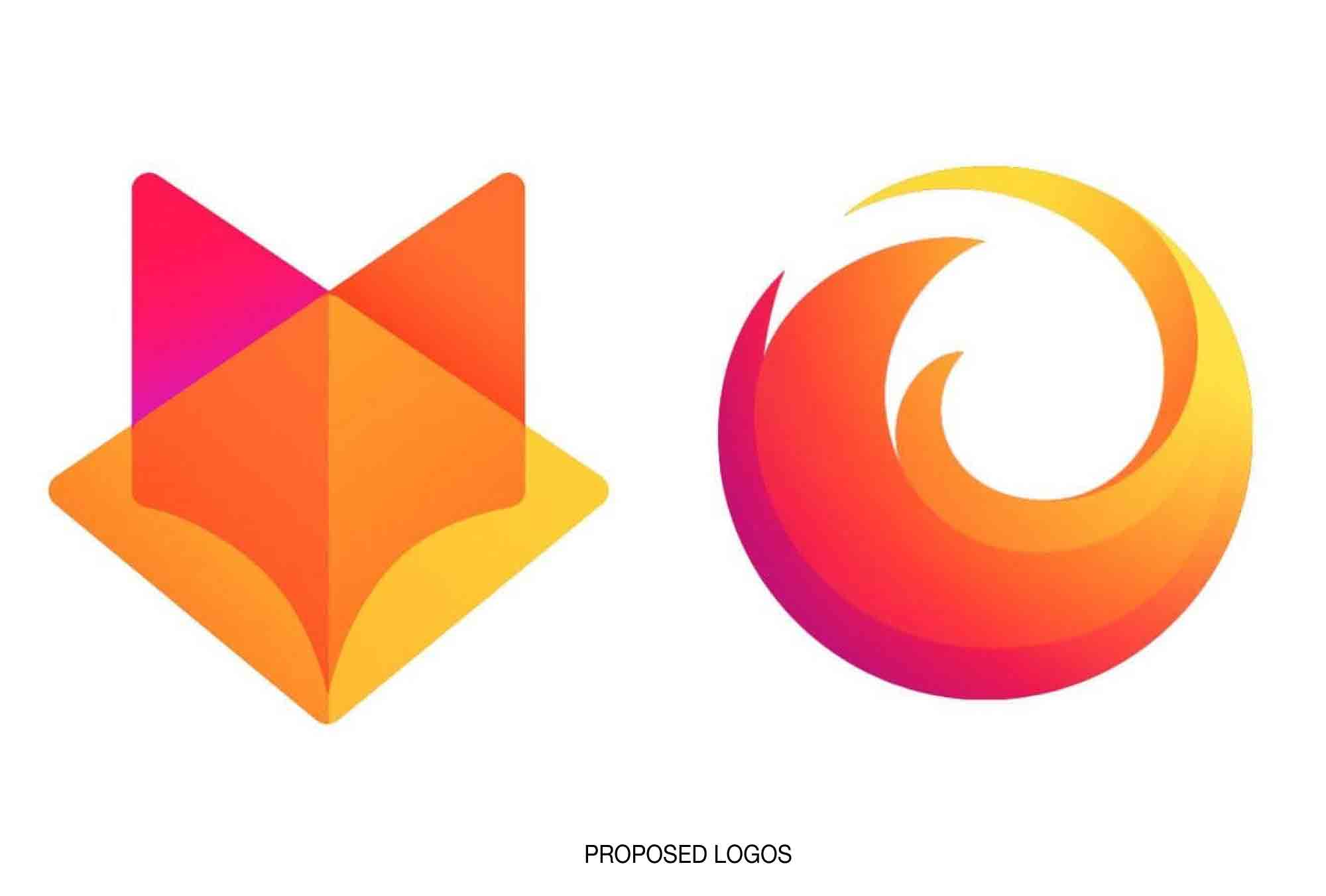 Face in Orange Circle Logo - Firefox Seeks Feedback | Articles | LogoLounge