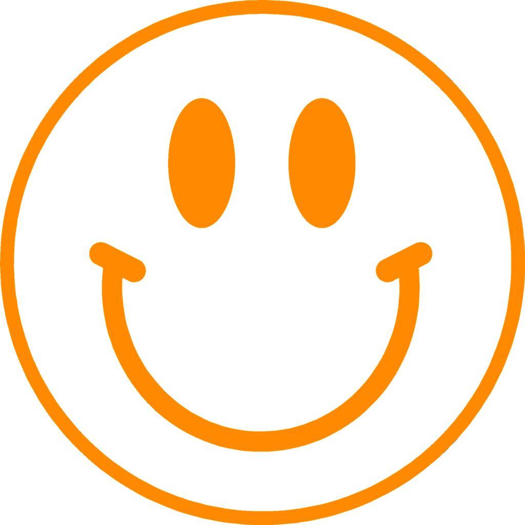 Face in Orange Circle Logo - Happy Face | If a transparent background is desired, use the… | Flickr