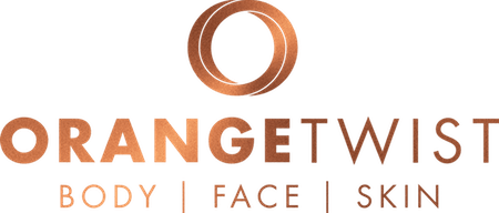 Face in Orange Circle Logo - OrangeTwist | Leading CoolSculpting Center | Body, Face, Skin Treatments