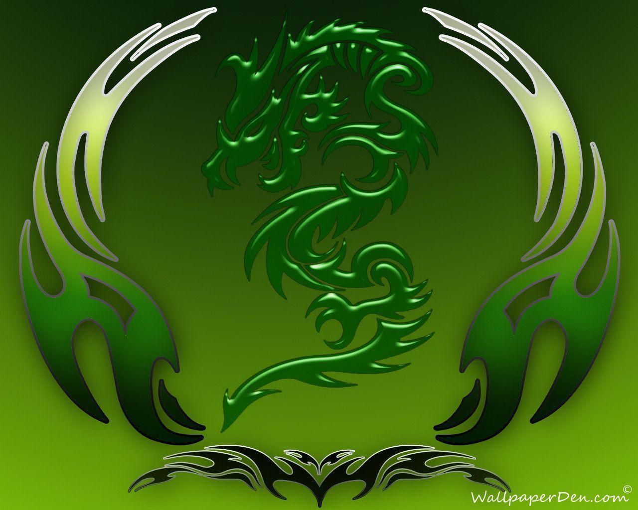 Green Dragon Logo - Green Dragon Wallpapers - Wallpaper Cave