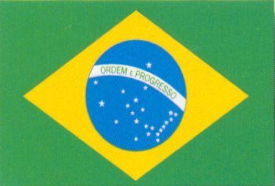 Yellow Triangle with Green Circle Logo - Brazil. Brazil is a country flag. It is the green backgroun