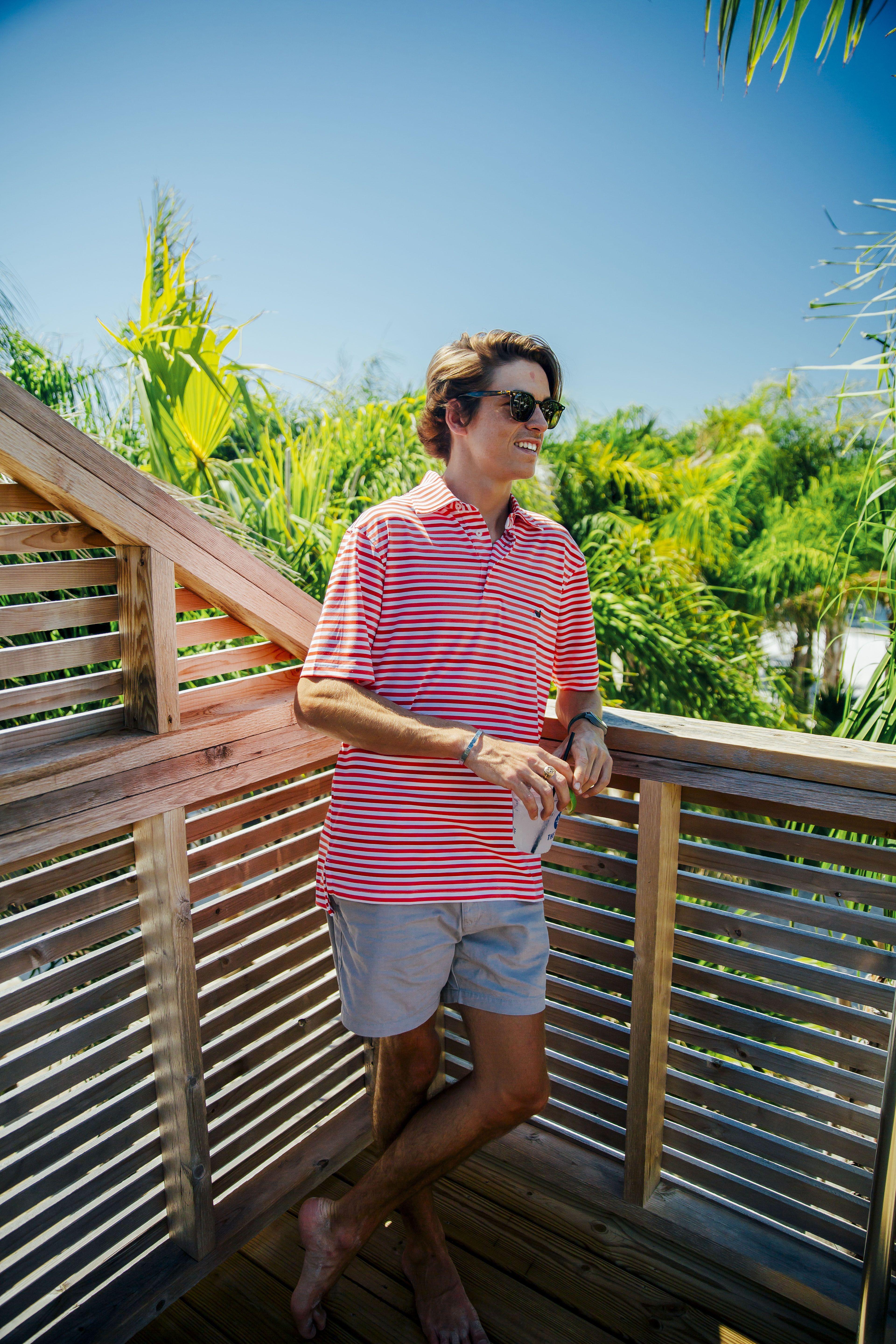 Charleston Chill Logo - Chill out in the Newberry Performance Polo & the Charleston Short