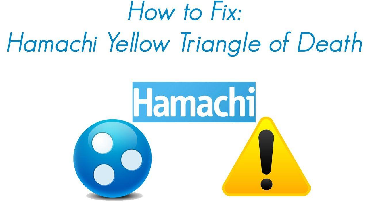 Blue Green Yellow Triangle Logo - How To Fix: Hamachi Yellow Triangle of Death - YouTube
