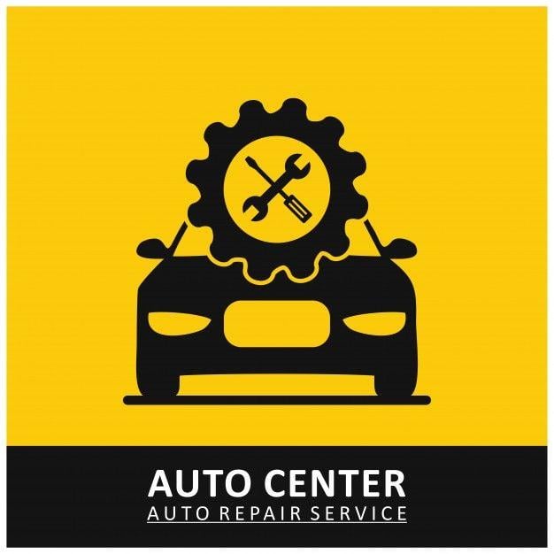 Auto Center Logo - Auto center logo template Vector | Free Download