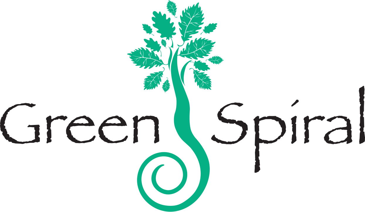Green Spiral Eye Logo - Greespiral