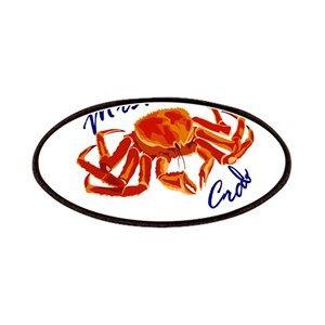 Red Crab Logo - Hermit Crab Patches - CafePress