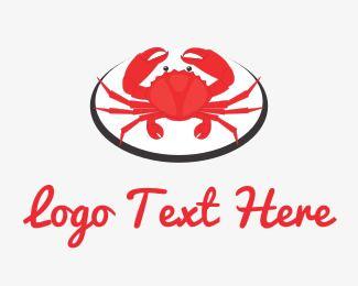 Red Crab Logo - Gourmet Logo Maker | BrandCrowd