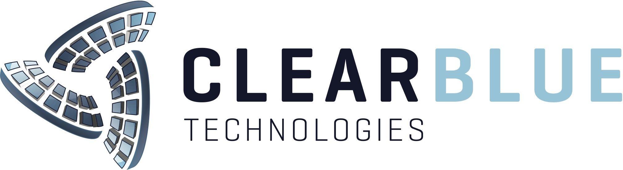 Clear Blue Logo - Clear Blue Technologies Appoints Paul Desjardins as VP, Sales ...