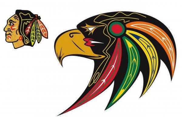 Chicago Blackhawks Logo - Culturally Appropriate Chicago Blackhawks Logo by First Nations ...