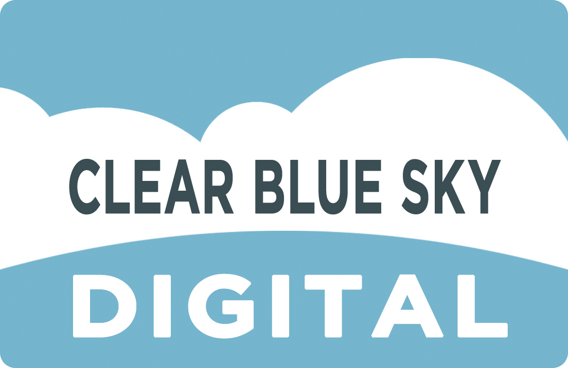 Clear Blue Logo - Clear Blue Sky Digital Marketing, SEO, Social Media, SEM, Paid ...