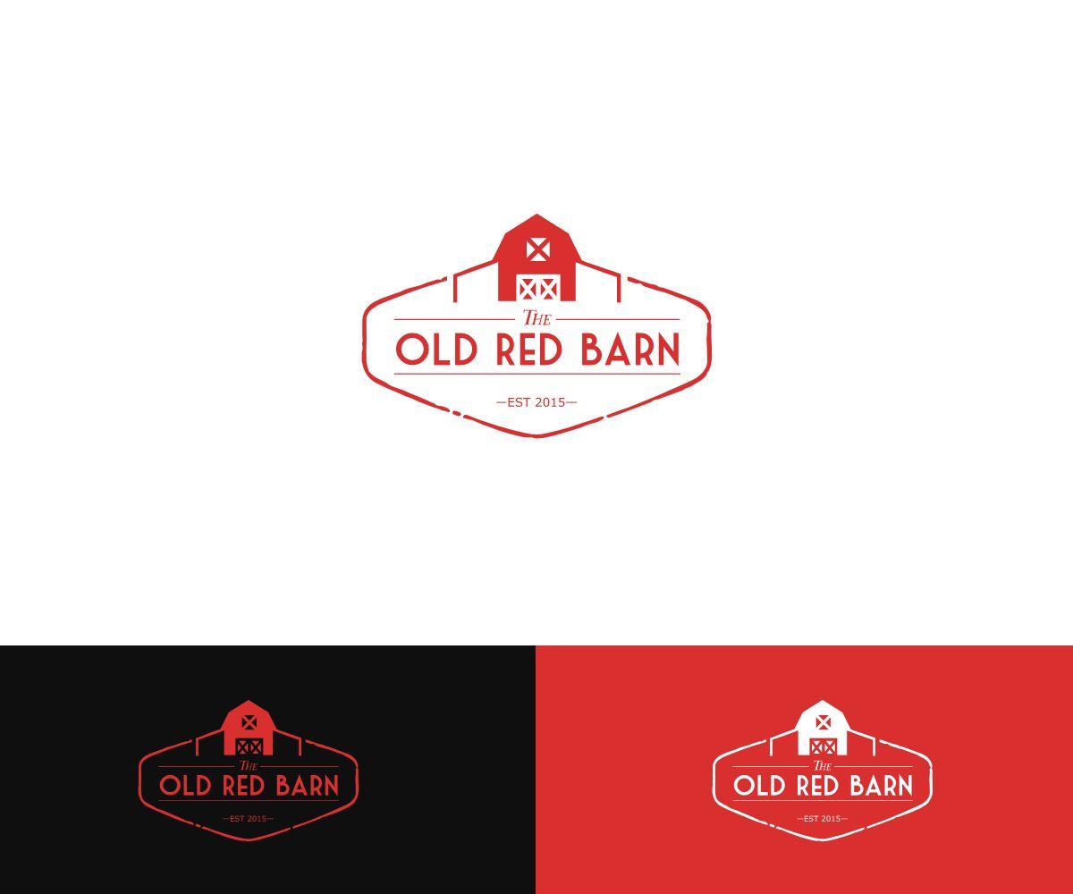 Old Business Logo - Traditional, Personable, Business Logo Design for The Old Red Barn ...