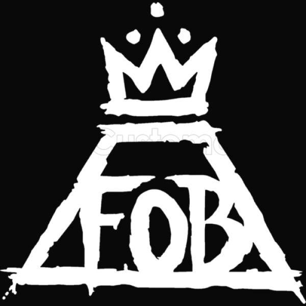 Fall Out Boy Black and White Logo - fall out boy logo fall out boy kids hoodie kidozi