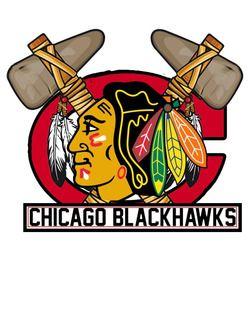 Blackhawk Logo - Chicago Blackhawks - Logo/Slogan