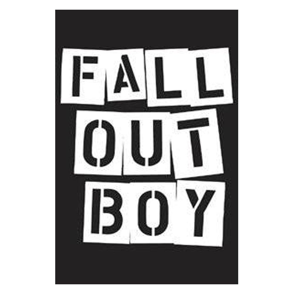 Stencil Logo - Fall Out Boy Stencil Logo Magnet