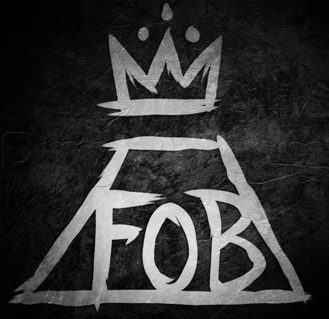 Fall Out Boy Black and White Logo - Fall Out Boy Logo. how to draw fall out boy logo. Take a Breath