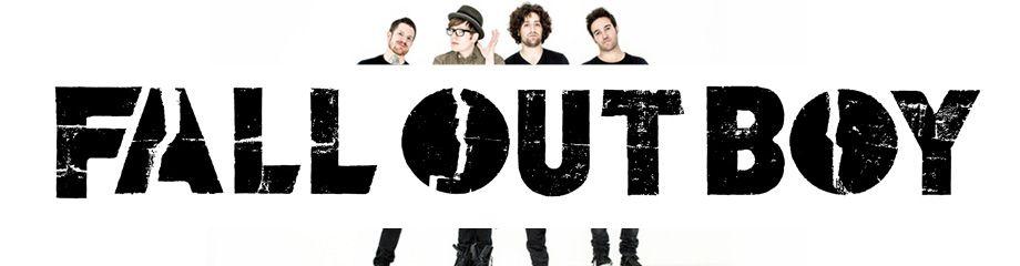 Fall Out Boy Black and White Logo - Fall Out Boy – Viejas Arena