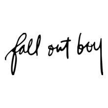 Fall Out Boy Black and White Logo - Fall-Out-Boy-man T-Shirts | Buy Fall-Out-Boy-man T-shirts online for ...