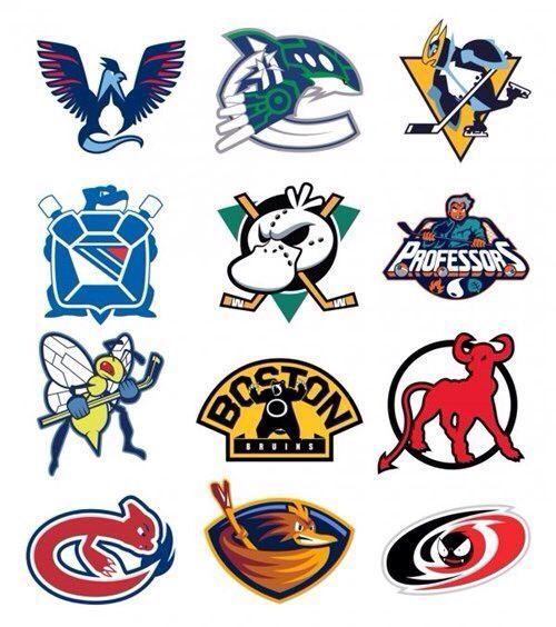 Cool Hockey Logo - If hockey wasn't cool enough to begin with, these Pokemon NHL logos