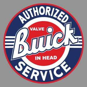 Vintage Buick Logo - Buick Authorized Service Logo Premium Vinyl Decal Sticker 6