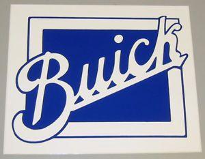Vintage Buick Logo - Buick Old Logo Decal. Garage, Trailer, Tool Box, Vinyl Sticker
