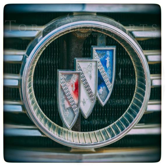 Vintage Buick Logo - Buick Emblem Photography Classic Car Photography Vintage Car | Etsy