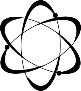 Atom Logo - Atom Black Logo Vector (.EPS) Free Download