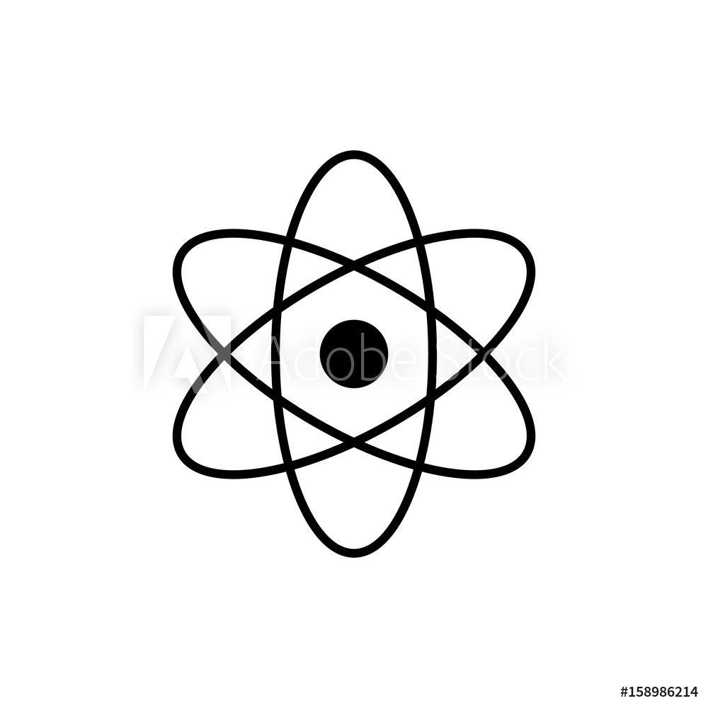 Atom Logo - Photo & Art Print Atom logo