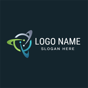 Atom Logo - Free Atom Logo Designs. DesignEvo Logo Maker