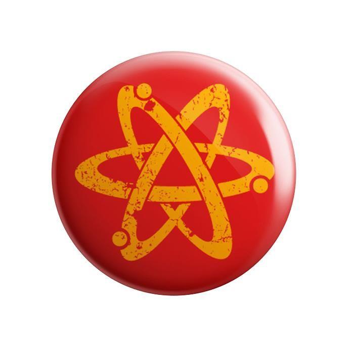 Atom Logo - TBBT - Atom Logo Badge | The Big Bang Theory Pins | Redwolf