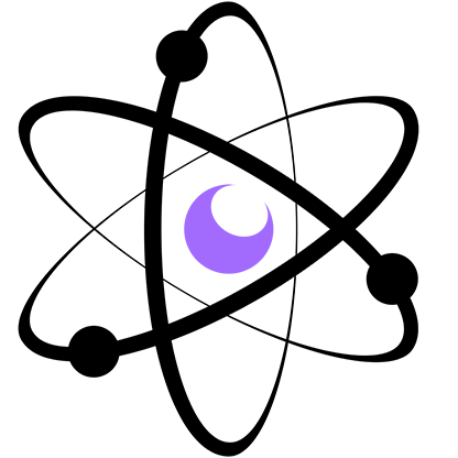 Atom Logo - Violet atom logo 3.png