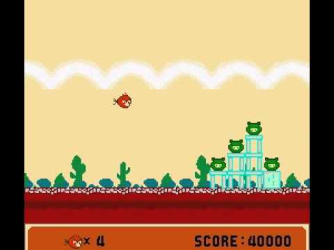 Bird 3 Game Logo - Angry Birds 3 (NES pirate game)